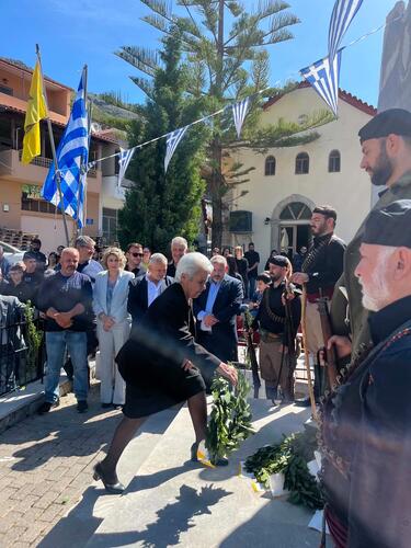 Τιμή και μνήμη για τα θύματα του Ολοκαυτώματος των Καμαρών