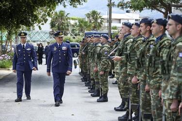 Συγκίνηση στις εδηλώσεις μνήμης για τον σμηναγό Κωνσταντίνο Ηλιάκη στα Χανιά 