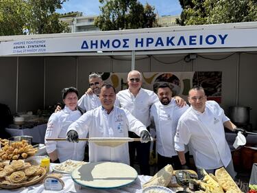 Με διακεκριμένους chefs της Ολυμπιακής Γαστρονομικής Ομάδας και τον προπονητή τους Λευτέρη Σουλτάτο στις «Ημέρες Πολιτισμού, Τουρισμού και Γαστρονομίας»