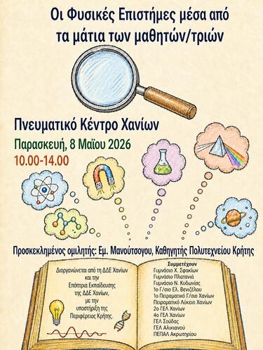 Φυσικές επιστήμες, Αφίσα 
