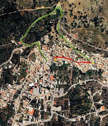 πεζοδρομηση κριτσας