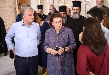 Άγιος Μηνάς, Λίνα Μενδώνη