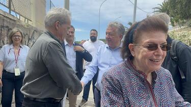 Μενδώνη, Ενετικά Τείχη
