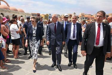 Ολοκληρώθηκε η επίσκεψη της Πριγκίπισσας Άννας στην Κρήτη