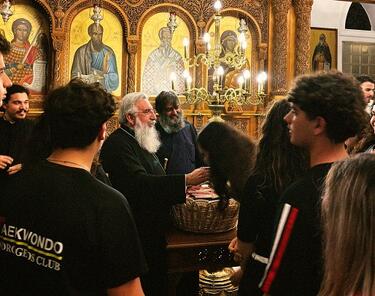 Πανελλαδικές, Θεία Λειτουργία 