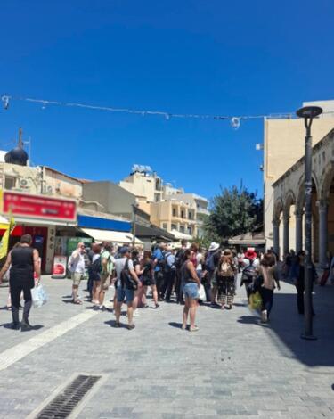 τουρίστες