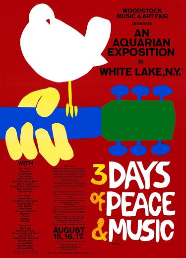 Woodstock 69, Αφίσα