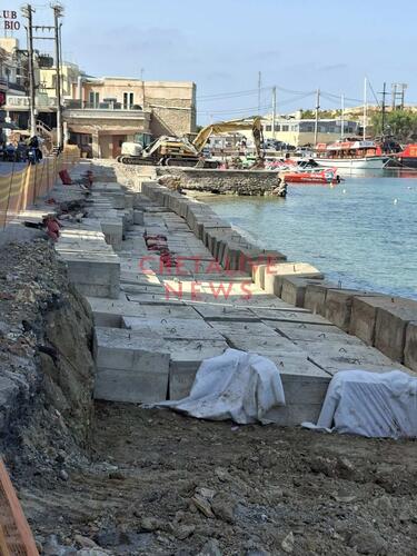 Τουριστικό... εργοτάξιο: Σε πλήρη εξέλιξη τα έργα στη Χερσόνησο