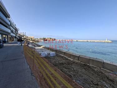 Τουριστικό... εργοτάξιο: Σε πλήρη εξέλιξη τα έργα στη Χερσόνησο