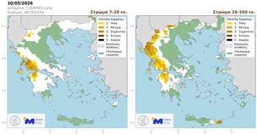 Δείκτης ξηρασίας Μάιος 2026