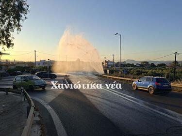 Αγωγός νερού, Χανιά