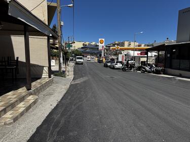 Ασφαλτόστρωση, οδός Κλεάνθη