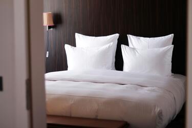 hotel bed