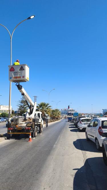 Οδοφωτισμός, Ηράκλειο