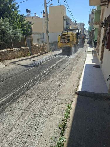 Ηράκλειο: Εργασίες φρεζαρίσματος και μετά... ασφαλτόστρωση - Σε ποιες οδούς συνεχίζονται