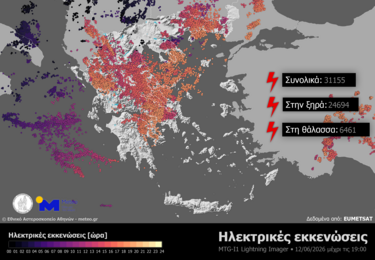 Σε ποιες περιοχές σημειώθηκαν τα μεγαλύτερα ύψη βροχής