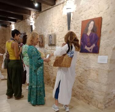 Ρέθυμνο, Έκθεση Ζωγραφικής, Εγκαίνια