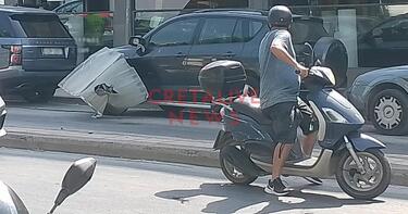 Πινακίδα, Απορριμματοφόρο
