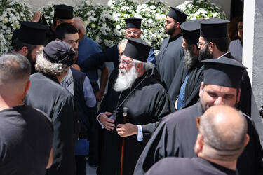 Το τελευταίο αντίο στον 25χρονο πυροσβέστη, θύμα της φονικής πυρκαγιάς στο Ρέθυμνο: