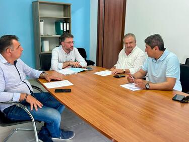 Στο επίκεντρο τα έργα ύδρευσης και η αξιοποίηση του Αλμυρού στη συνάντηση Μεν. Μποκέα – Λευτ. Αυγενάκη στη ΔΕΥΑ Μαλεβιζίου 