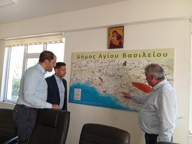 Στον Δήμο Αγίου Βασιλείου ο Κωνσταντίνος Κυρανάκης