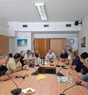 Στην ΟΕΒΕΝΗ η Μαρία Καρυστιανού - Μεταναστευτικό, πυρκαγιές και οικονομικά ζητήματα στο επίκεντρο