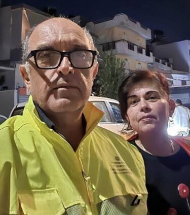 Πυρόπληκτοι, Μεταφορά υλικού