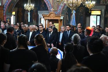 Ρέθυμνο κηδεία πυροσβέστης Γερακάρι 
