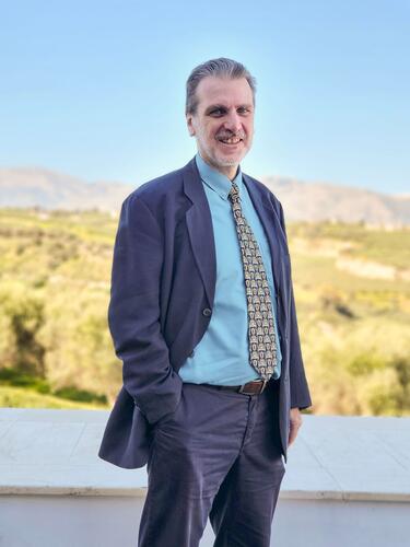 Ο Επικεφαλής του Κέντρου Εφαρμογών και Υπηρεσιών Ηλεκτρονικής Υγείας του Ινστιτούτου Πληροφορικής του ΙΤΕ κ. Δημήτρης Κατεχάκης