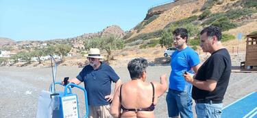 Τσούτσουρας, Ράμπα ΑμεΑ