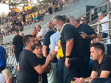 Και ο Μάριος Ηλιόπουλος στο Παγκρήτιο: