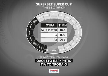 Κυκλοφορούν τα εισιτήρια του ΟΦΗ για τον τελικό του Σούπερ Καπ