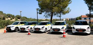 Παραλαβή νέων υβριδικών οχημάτων από το Δήμο Χερσονήσου