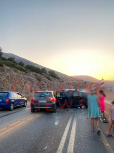 Σοβαρό τροχαίο λίγο πριν τον κόμβο της Σταλίδας 