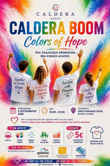 Caldera boom, Αφίσα