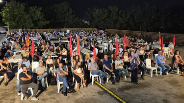 Ηράκλειο, ΚΚΕ Ηρακλείου, Πολιτική Συγκέντρωση