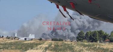 Επεσε Phantom κατά τη διάρκεια επίδειξης στην Τανάγρα!