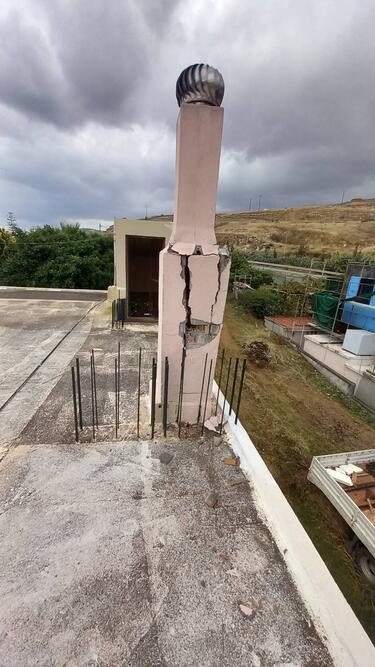κεραυνός καμινάδα