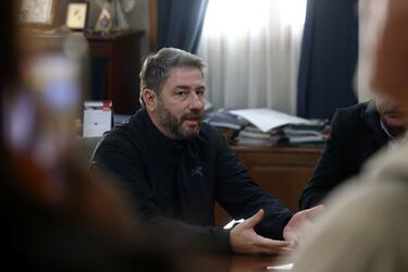 Στο Οροπέδιο Λασιθίου ο πρόεδρος του ΠΑΣΟΚ Νίκος Ανδρουλάκης - Η επόμενη μέρα μετά την κακοκαιρία