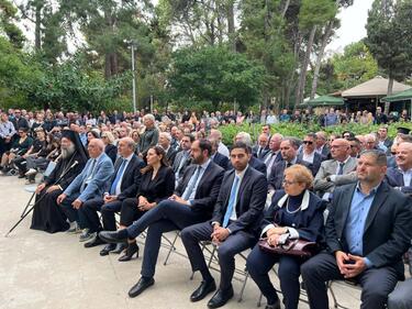 Κεφαλογιάννης προτομή Κήπος