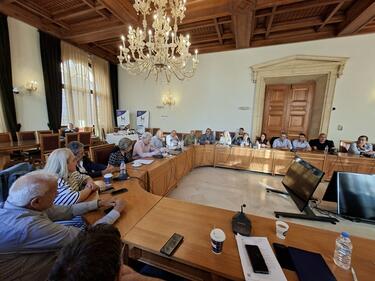 Νέα σύσκεψη στη Λότζια με τους Προέδρους των Κοινοτήτων υπό τον Δήμαρχο Ηρακλείου για την αποκατάσταση των υποδομών και την ενίσχυση των πληγέντων