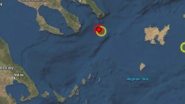 Ισχυρός σεισμός στη Χαλκιδική, ιδιαίτερα αισθητός στη Θεσσαλονίκη