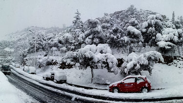  Σε εξέλιξη η κακοκαιρία «Ελπίς» - Επί ποδός ο κρατικός μηχανισμός 