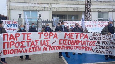 Μειωμένους λογαριασμούς ρεύματος ζητούν οι αγρότες των Χανίων