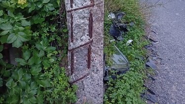 Ένας δρόμος στο Ηράκλειο, πολύ επικίνδυνος