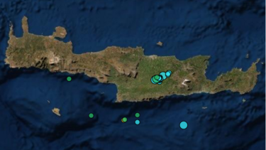 Νέος σεισμός στο Αρκαλοχώρι, τα ξημερώματα