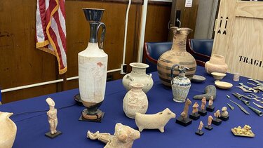 Επιστροφή 55 αρχαιοτήτων μεγάλης αξίας στην Ελλάδα - Είχαν "φύγει" και από την Κρήτη 