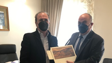 Συνάντηση του Δημάρχου Ρεθύμνης με τον Πρόεδρο ΓΣΕΒΕΕ