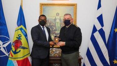 Συνάντηση αρχηγού ΓΕΕΘΑ με τον υποδιοικητή της Υπηρεσίας Υποδοχής – Ταυτοποίησης