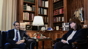 Ενημέρωση της ΠτΔ από τον πρωθυπουργό για τις αποφάσεις και τις κυρώσεις της ΕΕ